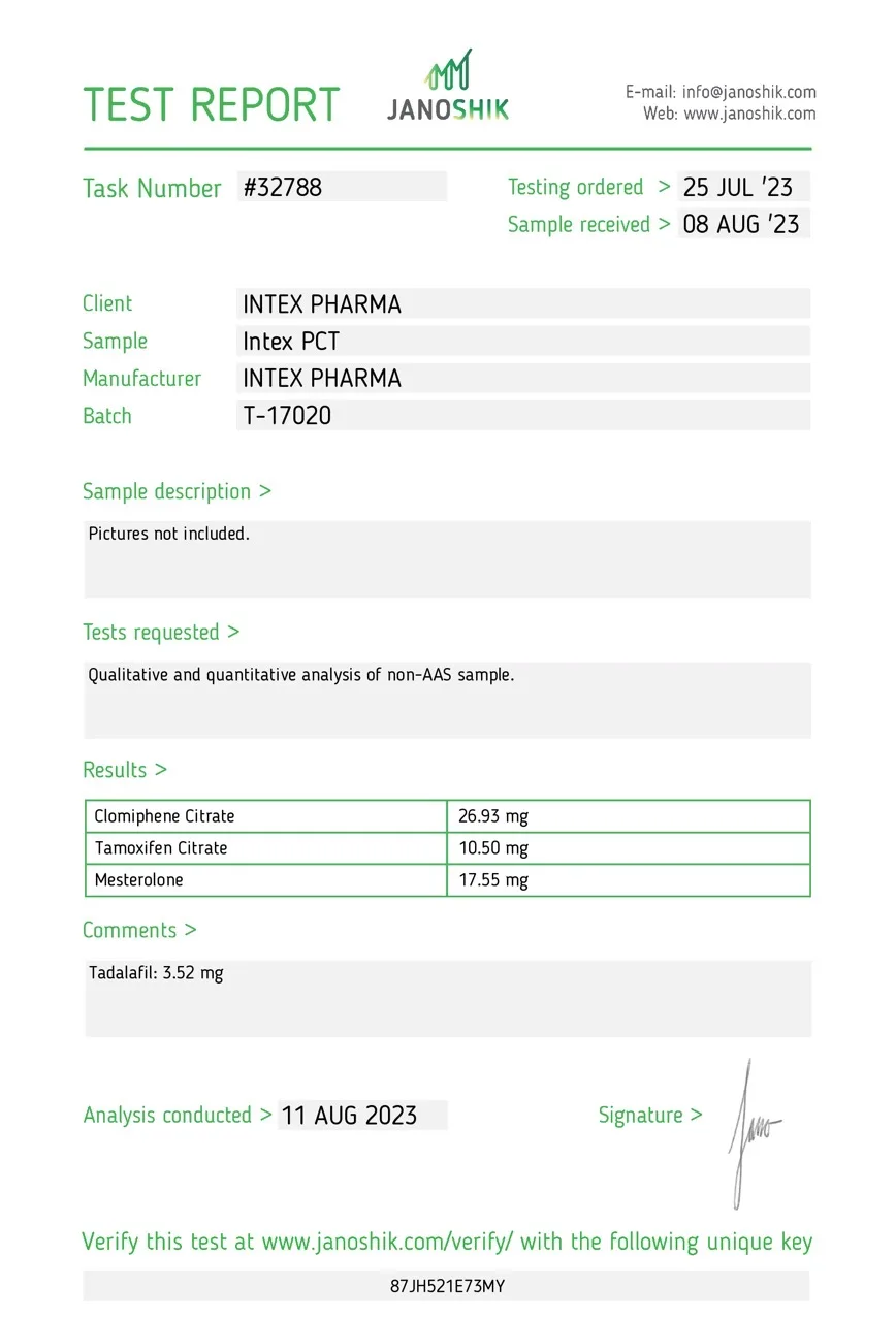 Intex Pct