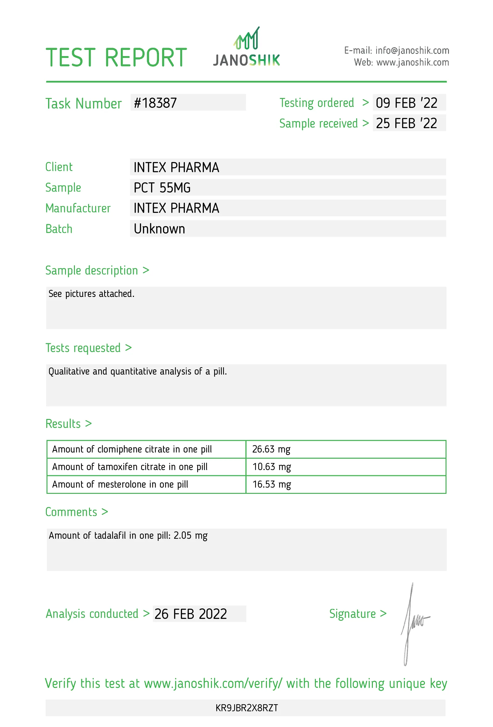 Intex Pct