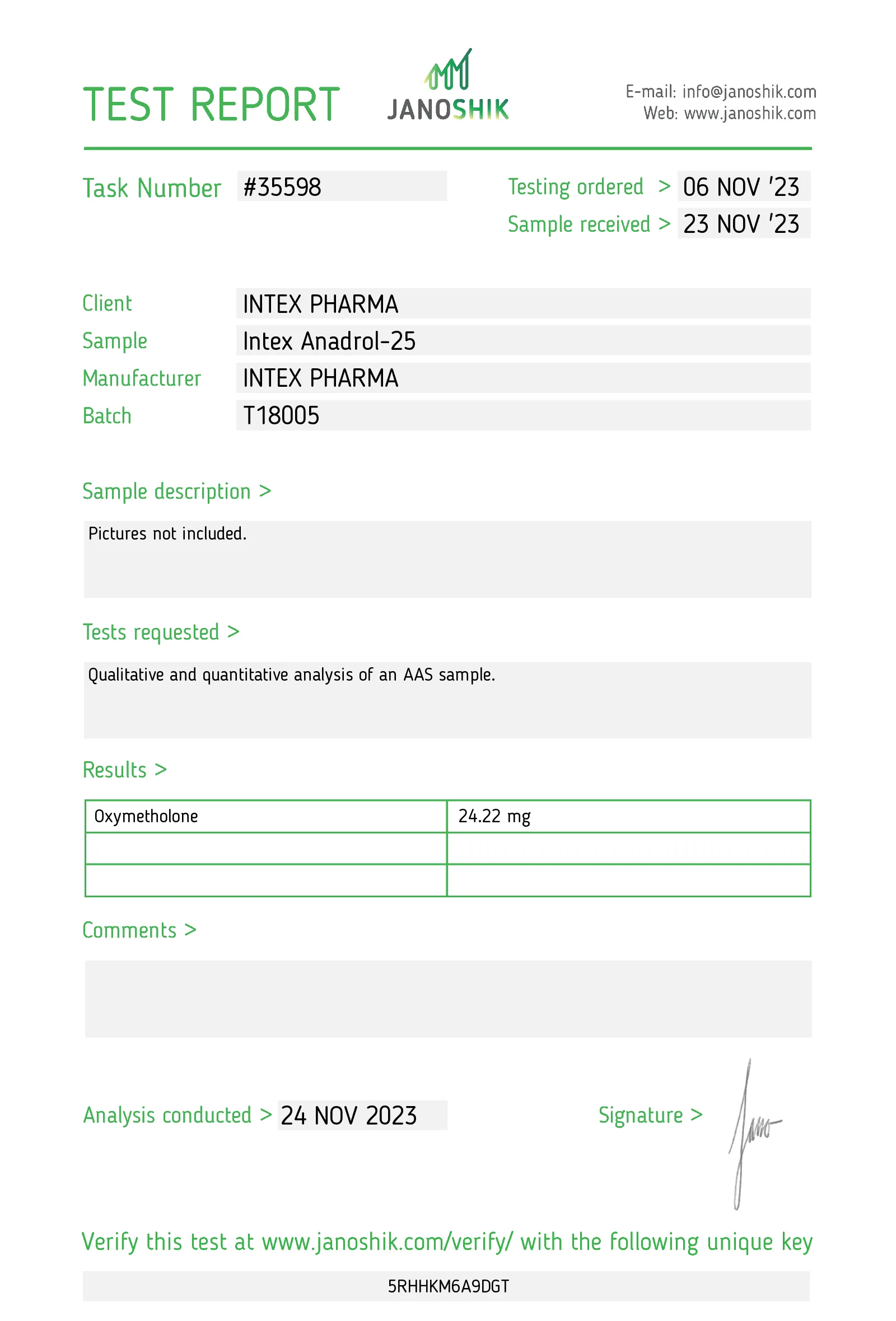 Intex Anadrol
