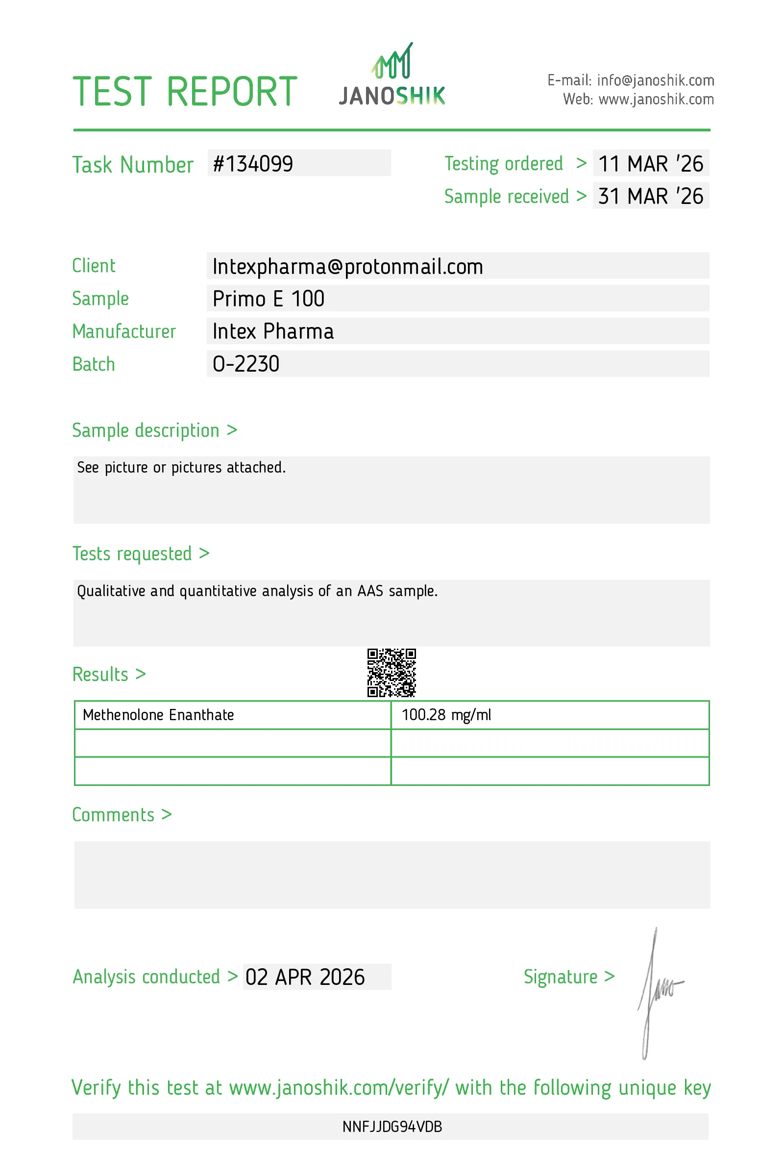 Intex Primo E-100