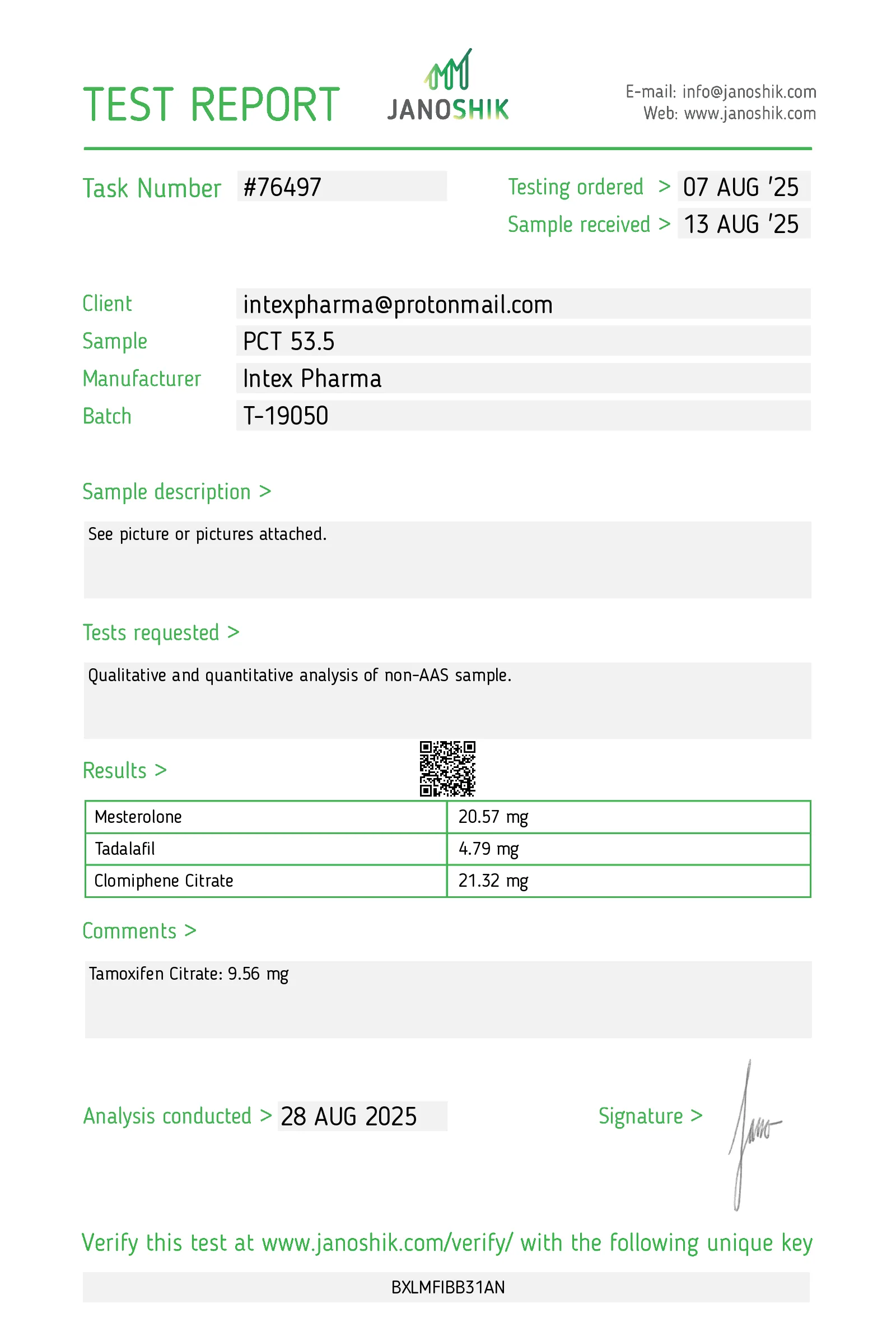 Intex Pct